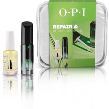 OPI Repair & Strenghten Nails Set set cadou pentru unghii și cuticule - imagine 2